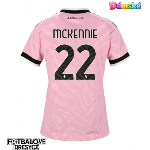 Juventus Weston McKennie #22 Dámské Venkovní Dres 2026-27 Krátký Rukáv Juventus Weston McKennie #22 Dámské Venkovní Dres 2026-27 Krátký Rukáv